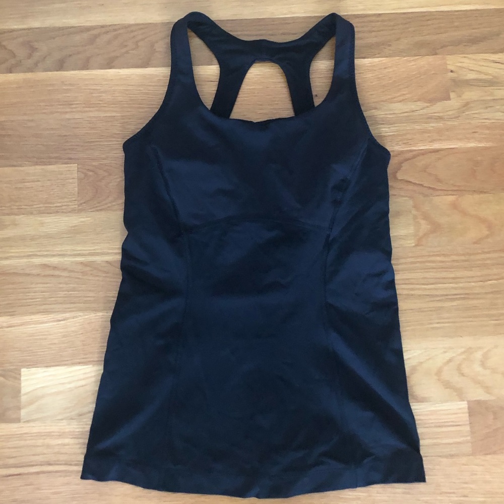 Lululemon black athletic top
